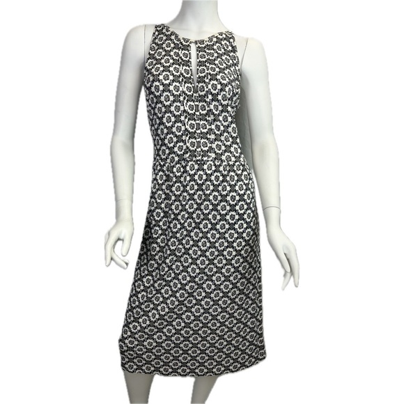 Tory Burch Erin Sleeveless Ballet Blue Crystals Dress - Picture 1 of 10
